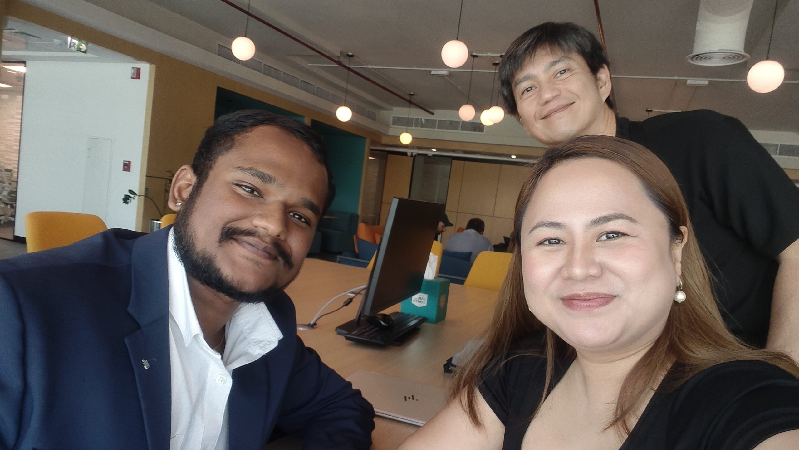COB Corporation Global on location at Dubai South.